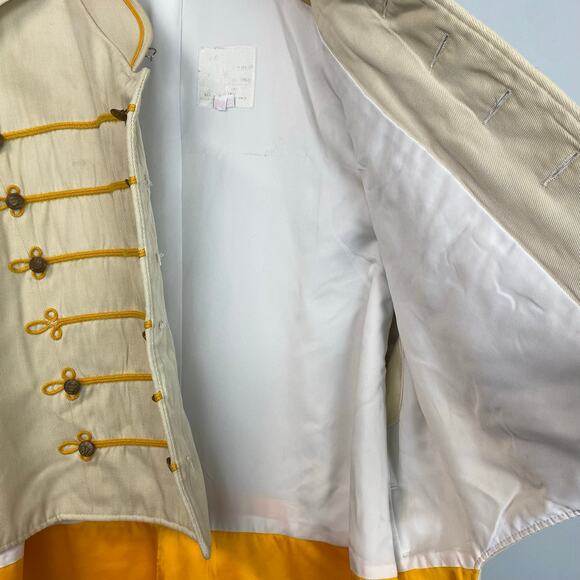 Vintage Broadway Theater Costume War Soldier Hussar Military Band Jacket L/XL - Picture 10 of 16